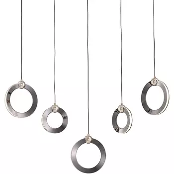 Подвесной светильник светодиодный P0675-5B DeLight Collection P0675 pearl black кольцо