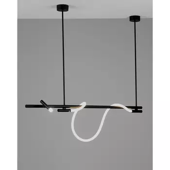 Подвесной светильник светодиодный с гибким неоном на штанге Moderli True V10683-PL