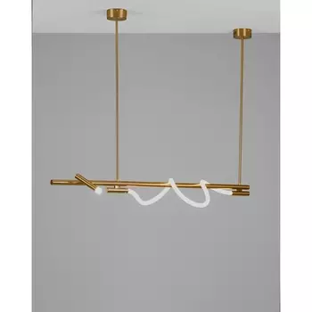 Подвесной светильник светодиодный с гибким неоном на штанге Moderli True V10684-PL