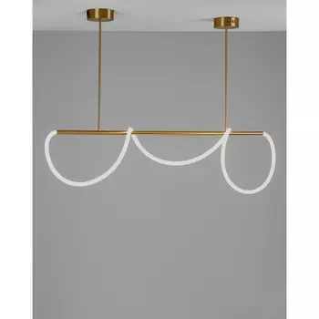 Подвесной светильник светодиодный с гибким неоном на штанге Moderli True V10688-PL