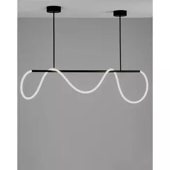 Подвесной светильник светодиодный с гибким неоном на штанге Moderli True V10689-PL