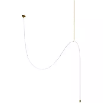 Подвесной светильник светодиодный с гибким неоном Loft It Thread 10388C Brass