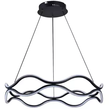 Подвесной светильник светодиодный с голосовым управлением пультом и управлением со смартфона регулировкой цветовой температуры и яркости ночным режимом и таймером LED LAMPS 81285 (Natali Kovaltseva)