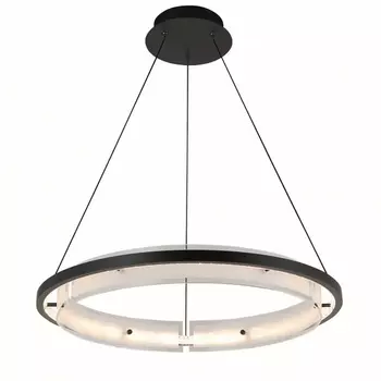 Подвесной светильник светодиодный с пультом iLedex Meridian C4716-60 MBK кольцо