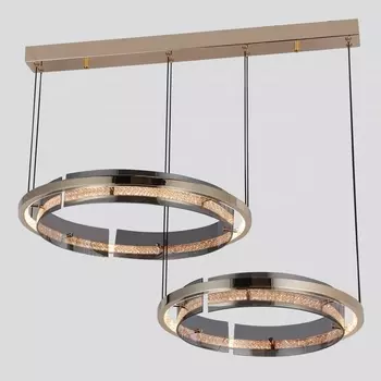 Подвесной светильник светодиодный с пультом iLedex Meridian C4716-78 GD кольцо