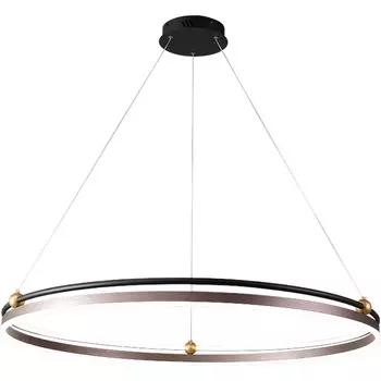 Подвесной светильник светодиодный с пультом Crystal Lux Fernando FERNANDO SP88W LED D1000 COFFEE/BLACK