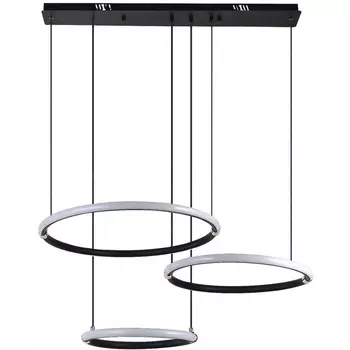 Подвесной светильник светодиодный с пультом и управлением со смартфона регулировкой цветовой температуры яркости ночным режимом таймером LAMPS 81281 Natali Kovaltseva LED