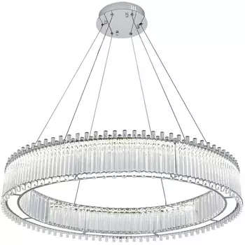 Подвесной светильник светодиодный с пультом (12056/B/1P Chrome) Indigo Grado V000196L