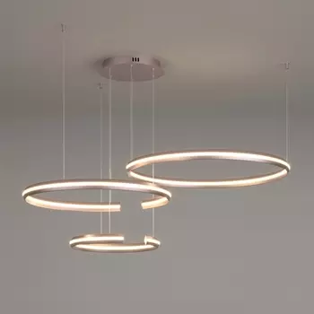 Подвесной светильник светодиодный с пультом Eurosvet Gap 90180/3 кольцо