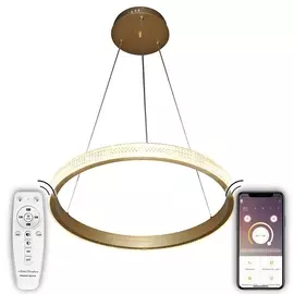 Подвесной светильник светодиодный с пультом и управлением со смартфона регулировкой яркости и цветовой температуры ночной режим таймер INNOVATION STYLE 83012 (Natali Kovaltseva)