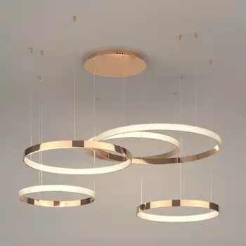 Подвесной светильник светодиодный с пультом, ночным режимом, регулировкой цветовой температуры и яркости Eurosvet Posh 90175/5