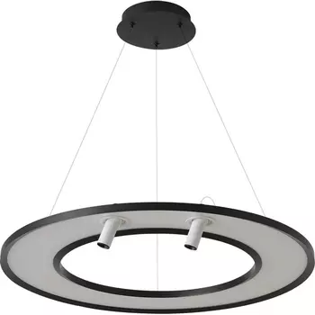 Подвесной светильник светодиодный со спотами Crystal Lux CONTOUR SP50W LED BLACK