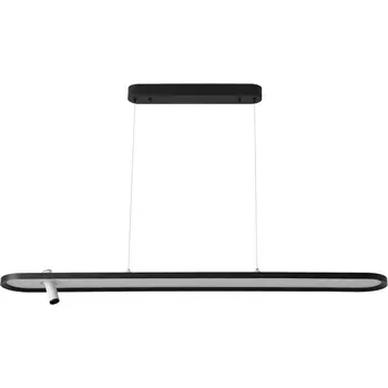 Подвесной светильник светодиодный со спотом Crystal Lux CONTOUR SP45W LED BLACK