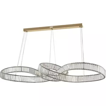 Подвесной хрустальный светильник с ПДУ светодиодный Stilfort Vintage 4020/03/16PL