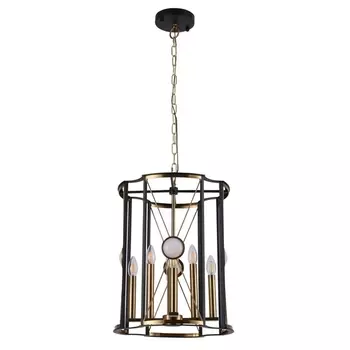 Подвесной светильник TANDEM SP8 D490 GOLD (Crystal Lux)