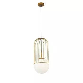 Подвесной светильник в форме клетки Maytoni Telford P363PL-01G