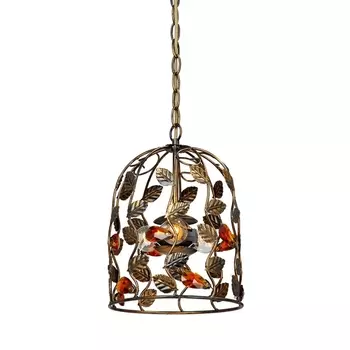 Подвесной светильник Vitaluce V1410/3S с цветами