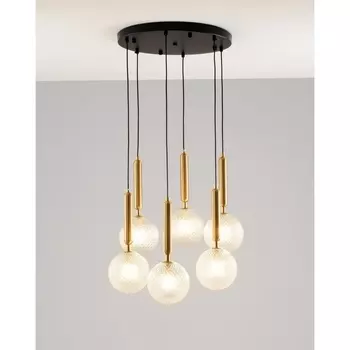 Подвесной светильник 6*G9*60W Moderli Violla V2031-1P в форме шара