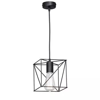 Подвесной светильник Vitaluce V4177-1/1S форма куба