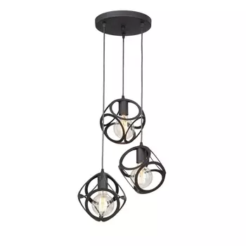 Подвесной светильник Vitaluce V4919-1/3S форма куба