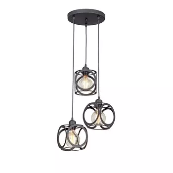 Подвесной светильник Vitaluce V4920-1/3S форма куба