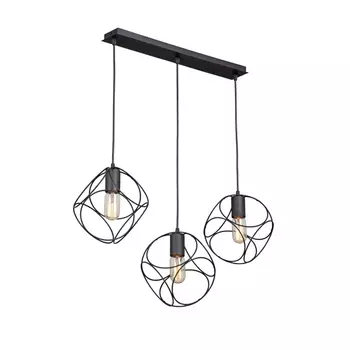 Подвесной светильник Vitaluce V4970-1/3S форма куба