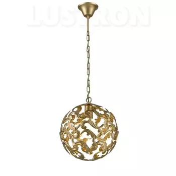 Подвесной светильник в форме шара Favourite Dorata 1469-1P