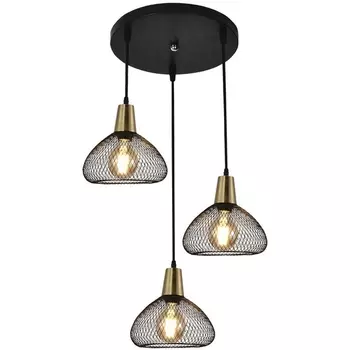 Подвесной светильник Wedo Light Brunner WD4000/3P-CO-BK