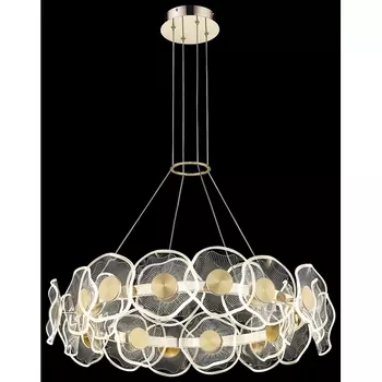 Подвесной светодиодный светильник с пультом Wertmark Helena WE453.24.303 кольцо