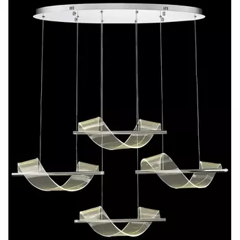 Подвесной светильник каскадный LED Wertmark Hilda WE452.04.123