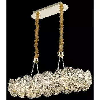 Подвесной хрустальный светодиодный светильник Wertmark Pamela WE160.30.323