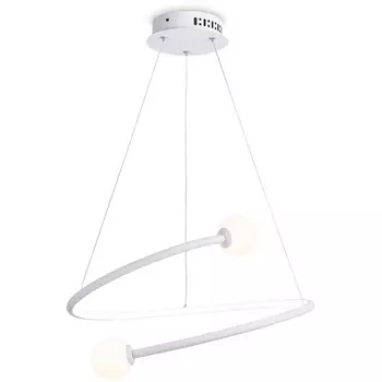 Подвесной светодиодный светильник с ПДУ Ambrella Comfort FL66291 (плафоны шарики)