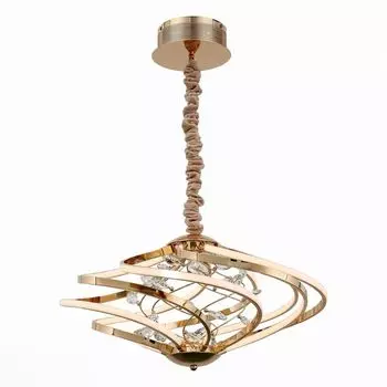 Подвесной светодиодный светильник хрусталь SL924.203.08 (ST Luce)