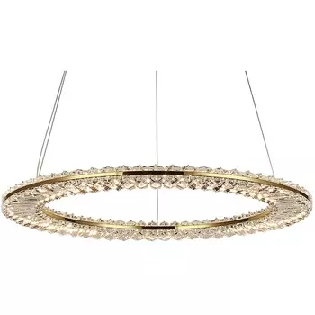 Подвесной светодиодный светильник кольцо Newport 8240 8241N/600 gold