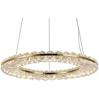 Подвесной светодиодный светильник кольцо Newport 8240 8241N/400 gold