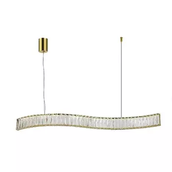 Подвесной светодиодный светильник линейный Newport 8240 8243N/90 gold