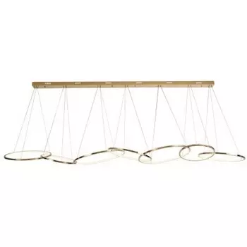 Подвесной светодиодный светильник Newport 15000 15207N/S brass