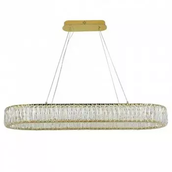 Подвесной светодиодный светильник Newport 8240 8240N/90 oval gold