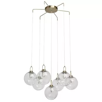 Подвесной светодиодный светильник паук DeMarkt Крайс 657011307