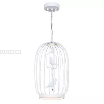 Подвесной светодиодный светильник с птичками в форме клетки Favourite Chick 1929-2P