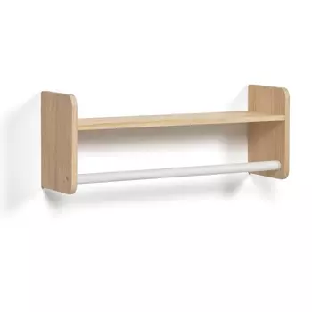 Полка La Forma (ex Julia Grup) Florentina (Белый/ Сосна,Дерево,МДФ)