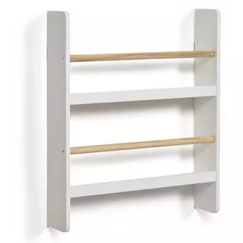 Полка La Forma (ex Julia Grup) Gopi (Белый/ Дерево,Сосна,МДФ)
