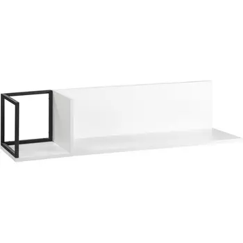 Полка навесная City средняя белый R-Home арт.401058105h