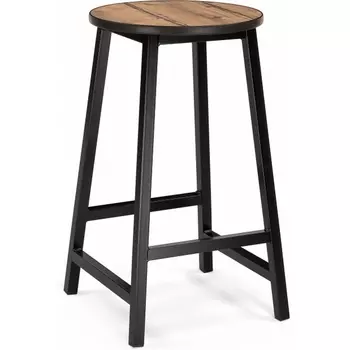 Полубарный стул Канпиан (Канпиан пихта югра / черный матовый) Woodville арт.587878