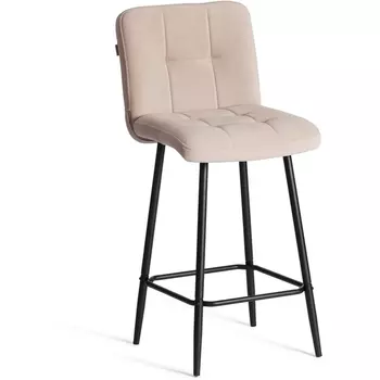 Полубарный стул Medeo/Медео Tetchair (Велюр/Бежевый) арт.24918