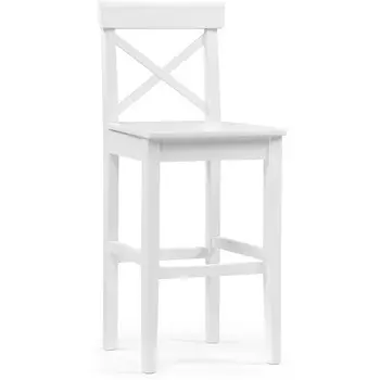 Полубарный стул Woodville Алзе белый 527070