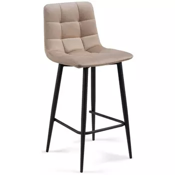 Полубарный стул Notta Чилли К бежевый / черный 502077