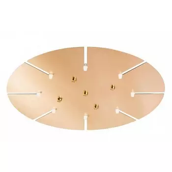 Потолочная база Crystal Lux D600-8 BRONZE