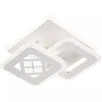 Потолочная люстра 10226/2 LED*50+10W Escada Arcturus 10226/2LED BL White