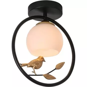 Потолочная люстра птички 1113/1P Escada Black